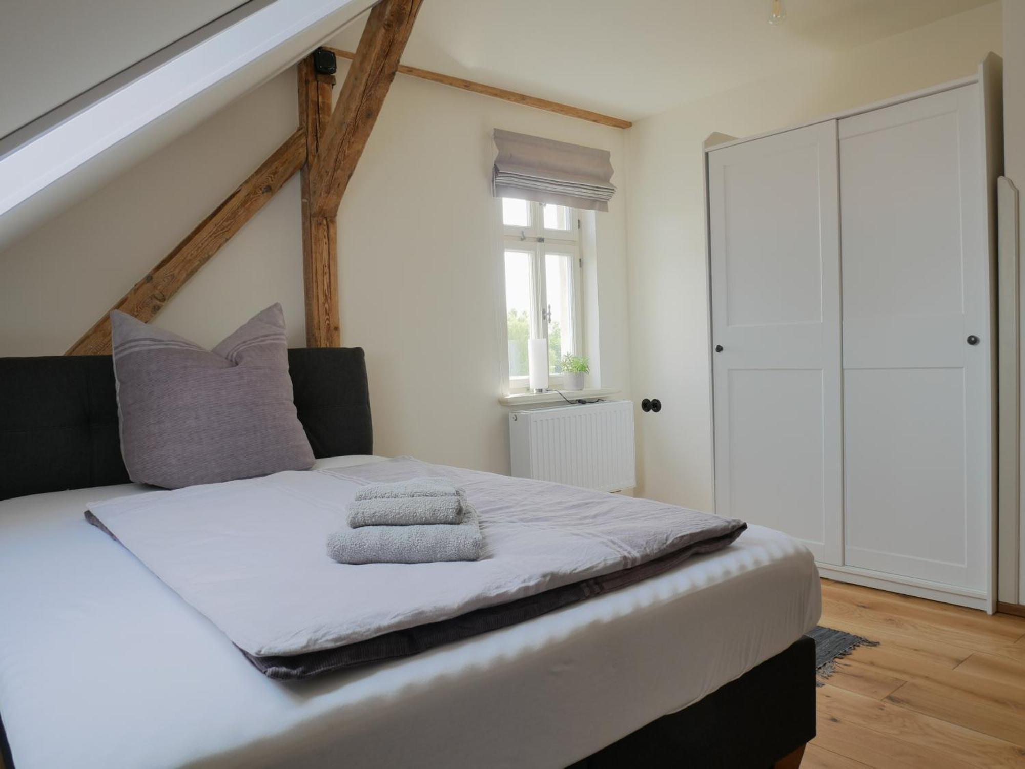 Stilvolle Ferienwohnungen Nahe Leipzig Mit Wlan, Netflix, Garten Borsdorf 部屋 写真